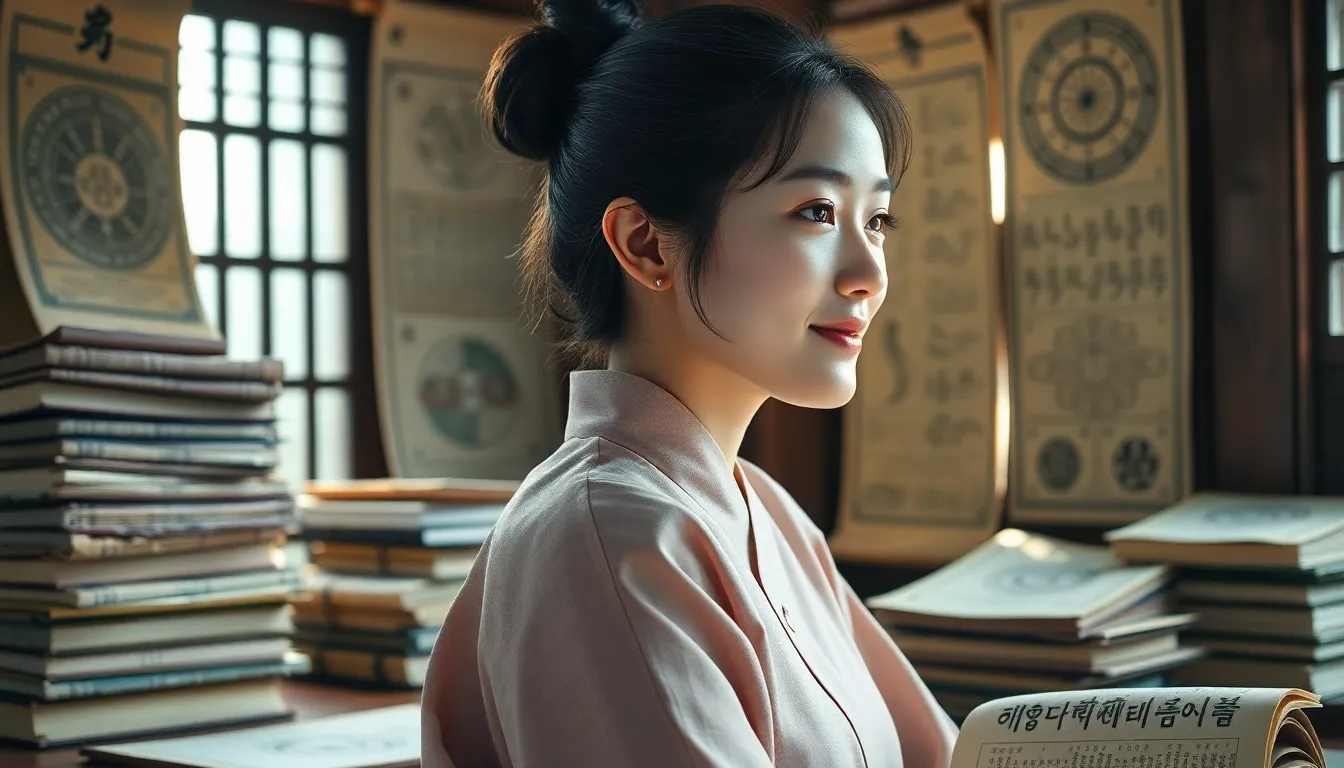 풍수지리 콘텐츠 예시